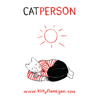 Kitty Flanagan - Cat Person Teatowel