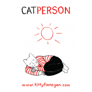 Kitty Flanagan - Cat Person Teatowel